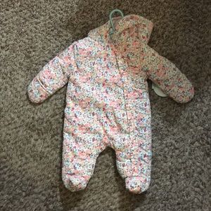 0-3 month brand new full body coat. New with tags